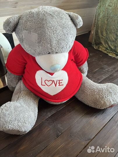 Мягкая игрушка, мишка Тедди, огромный