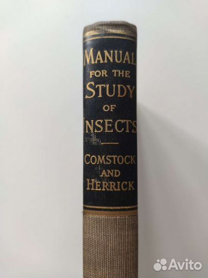 Comstock, Herrick. Manual for the study of Insects