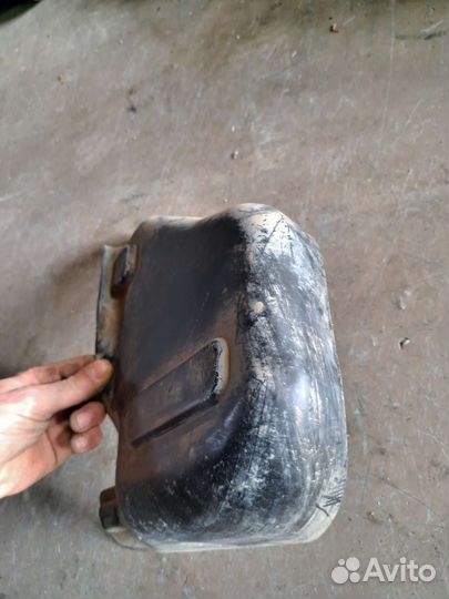 Защита топливного бака на Porsche Cayenne