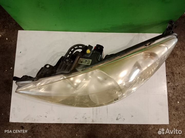Фара левая Peugeot 207(галоген)