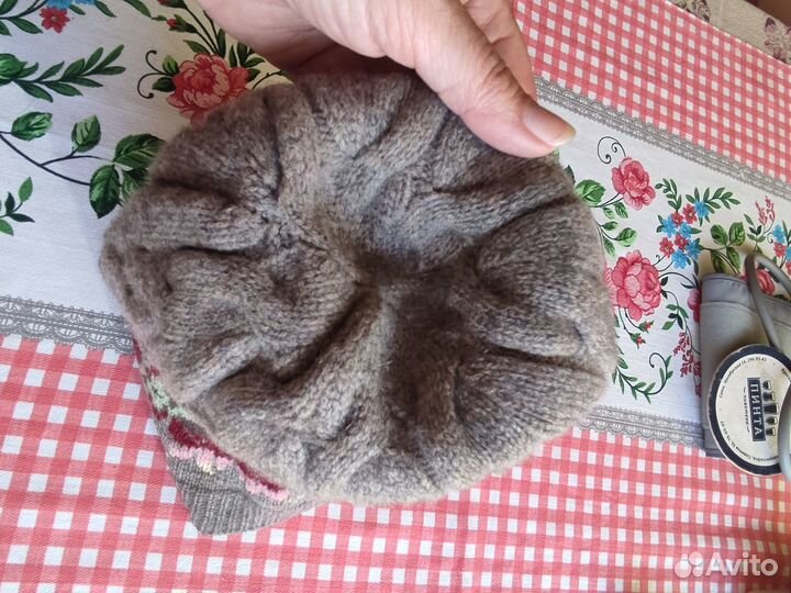 Шапка вязаная Ralph Lauren оригинал