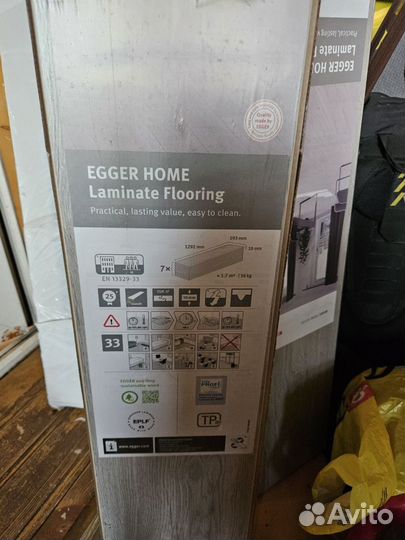 Ламинат egger home Laminate Дуб элва,33, 2 нов уп