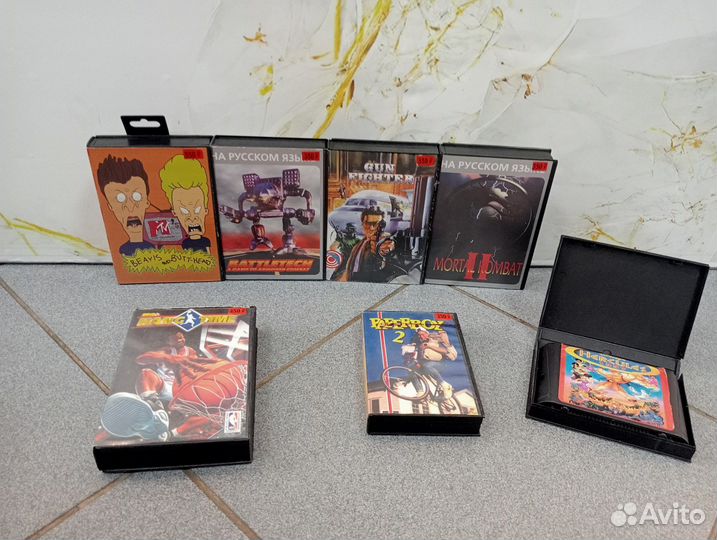 Картриджи для Sega