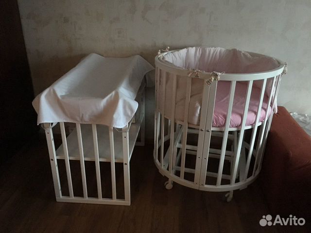Круглая кроватка Nuovita 8 в 1