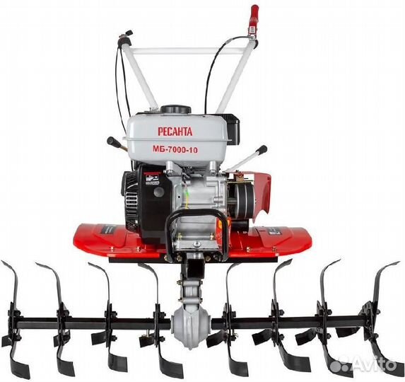 Мотоблок мб-7000-10 Ресанта 70/5/37 (7лс)