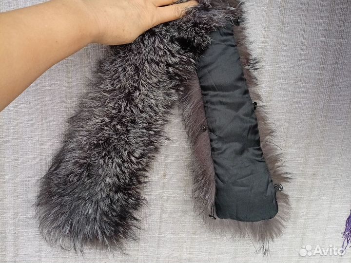 Мех натуральный опушка на капюшон