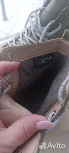 Ботинки женские зимние натуральная кожа 37