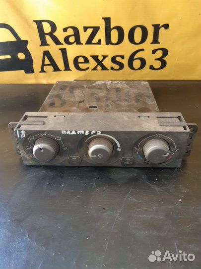 Блок управления печкой Mitsubishi Pajero 3