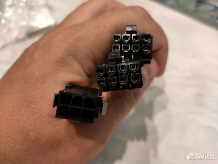 Переходники 6pin-2*8pin, EPS CPU, 2molex-8 pin