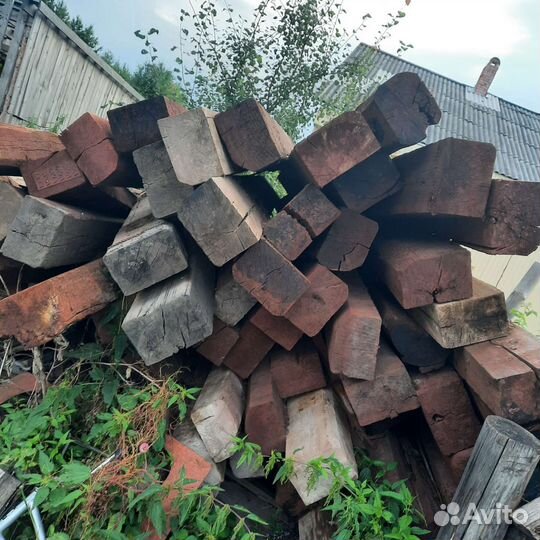 Шпалы деревянные бу