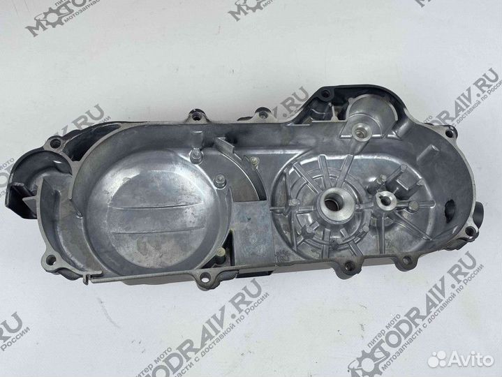 Крышка картера GY6-50 левая короткая 10