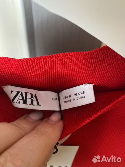 Zara топ новый