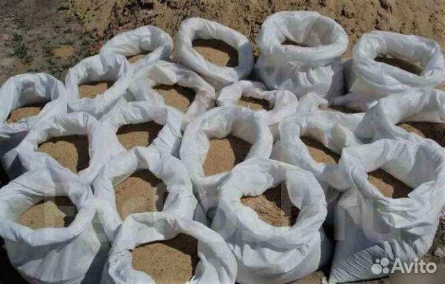 Перегной,земля,торф,навоз,песок,щебень в мешках