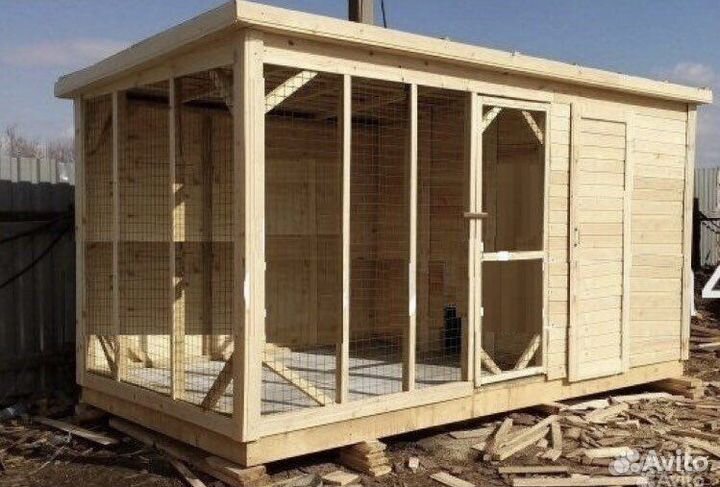 Курятник для кур несушек и бройлеров 5-10-20-50 шт