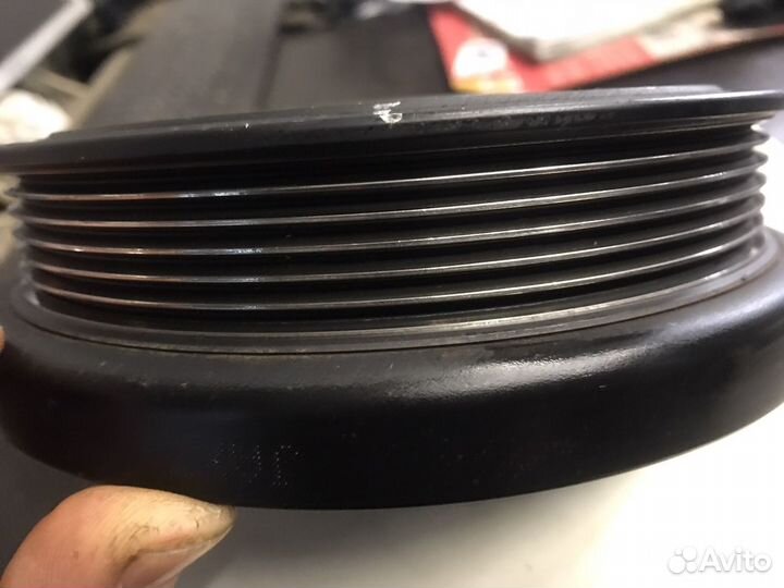 Шкив коленвала kia sorento