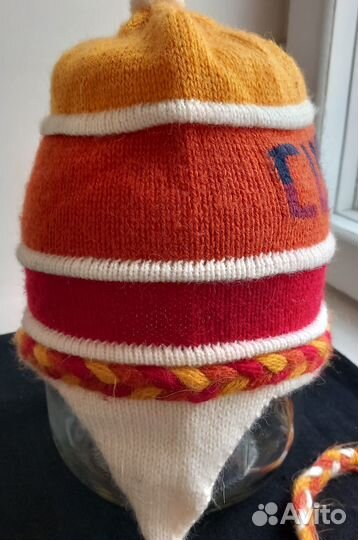 Шапочка для девочки вязанная