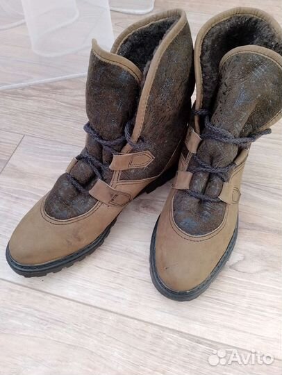 Зимние полуботинки (36 р.)