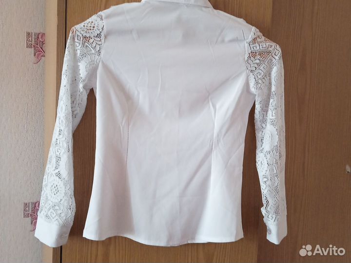 Блузки на девочку школьные