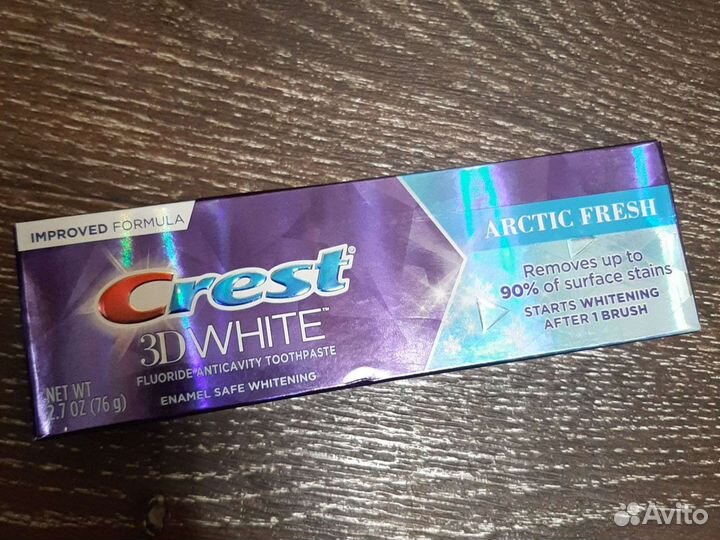 Паста Crest 3d white отбеливающие полоски