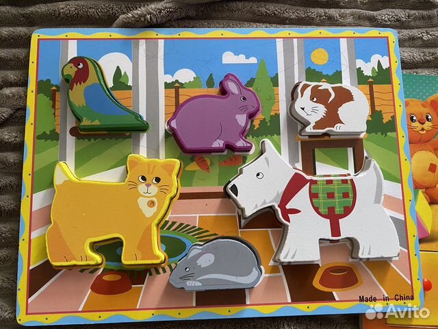 Развивающие рамки-вкладыши