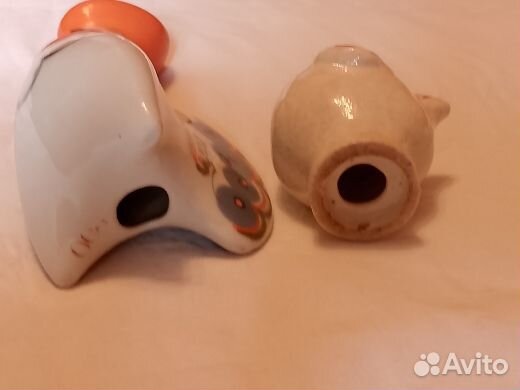 Солонки, перечницы, горчичницы. Фарфор(фаянс) СССР