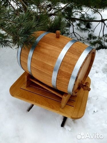 Бочка дубовая 50 литров