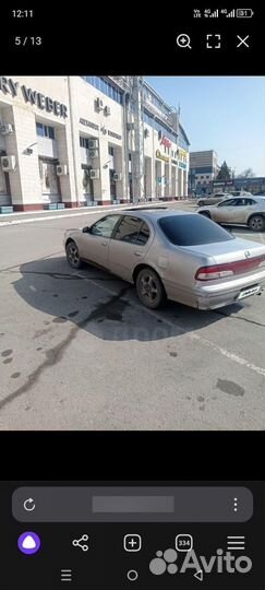 Nissan Cefiro 2.0 AT, 1995, 280 000 км