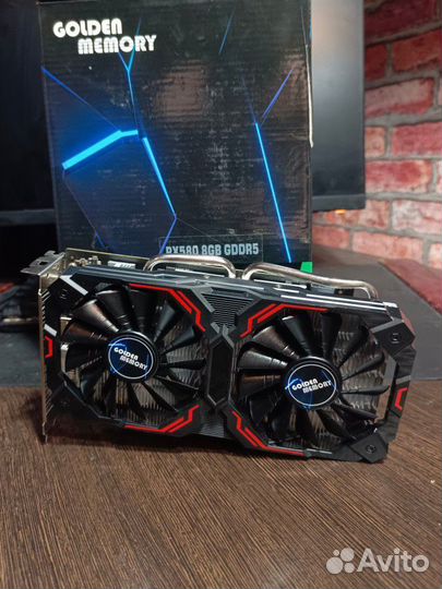 Видеокарта Новая RX 580 8gb