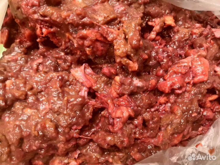 Говядина и субпродукты для животных