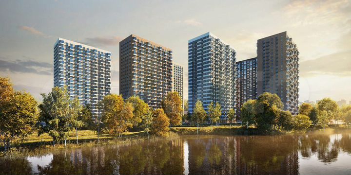 2-к. квартира, 55,8 м², 3/24 эт.