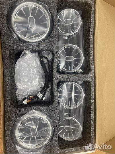 Воздуховоды 64цв Mercedes W213 + установка