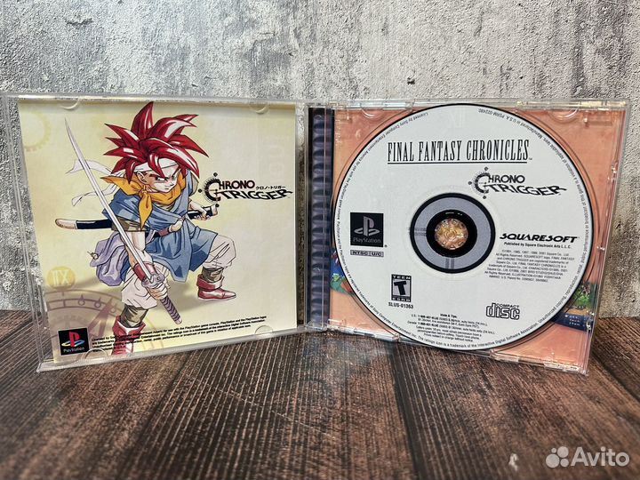 Chrono Trigger ps1 ps2 ps one пс1 пс2 new