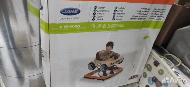 Ходунки детские машинка Jane Andador Team GPS