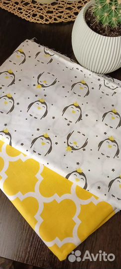 Отрез ткани хлопок