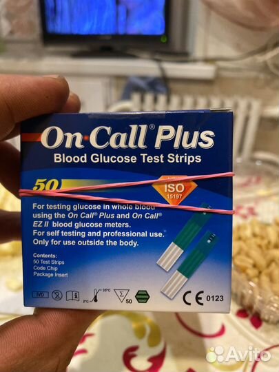 Тест полоски on call plus