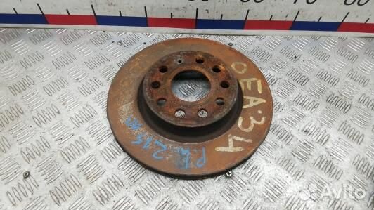 Диск тормозной передний skoda octavia A5 (OEA34K60