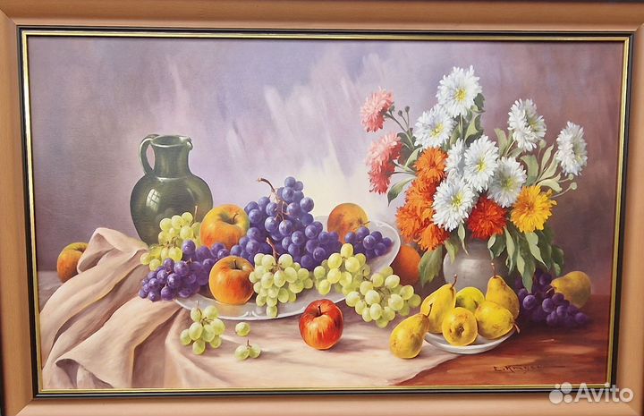 Картина репродукция натюрморт