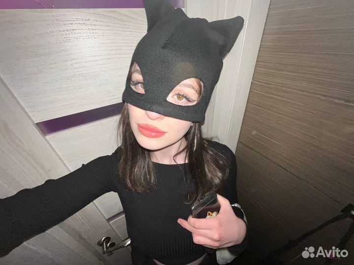 Шапка-кошка