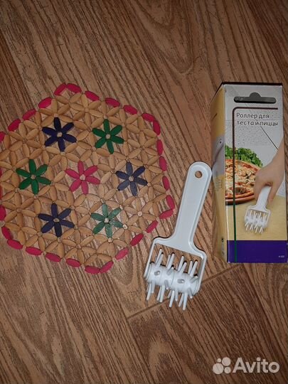 Подставка под горячее, ролик для теста