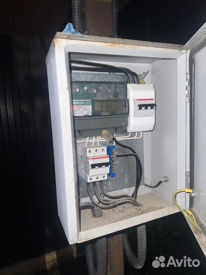 Счетчик электроэнергии, услуги электрика