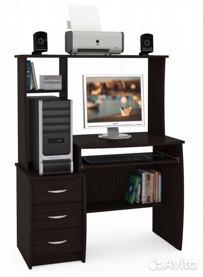 Компьютерный стол Комфорт 5 ск венге магия