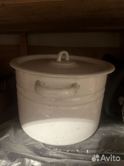Кастрюля эмалированная СССР