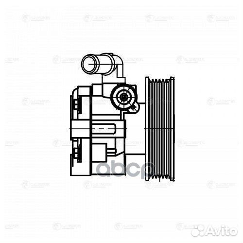 Насос гидроусилителя Chevrolet Cruze (09) 1.6i