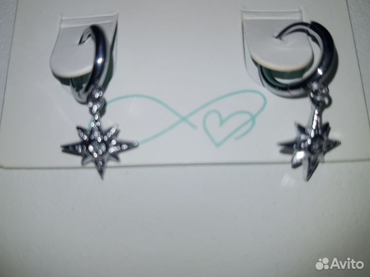 Серьги новые