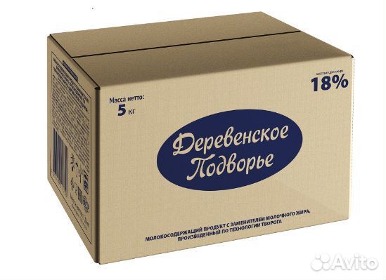 Творожный продукт Деревенское подворье 5кг
