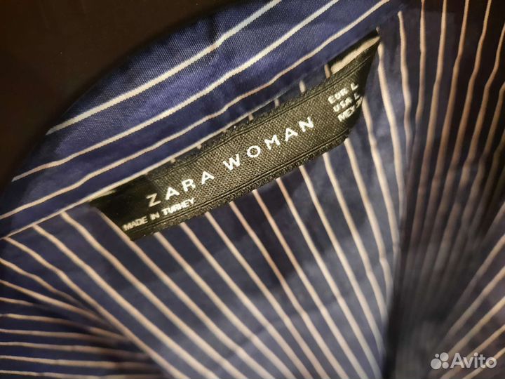 Платье рубашка zara