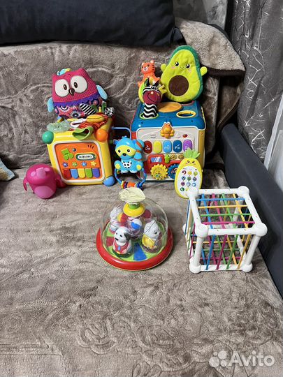 Развивающие игрушки пакетом от 1 года