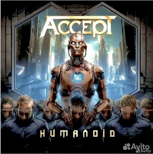 Cd диски с музыкой Accept Humanoid 2024