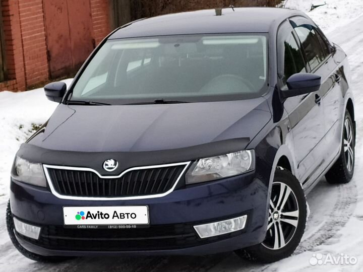 Skoda Rapid 1.6 AT, 2016, 72 100 км