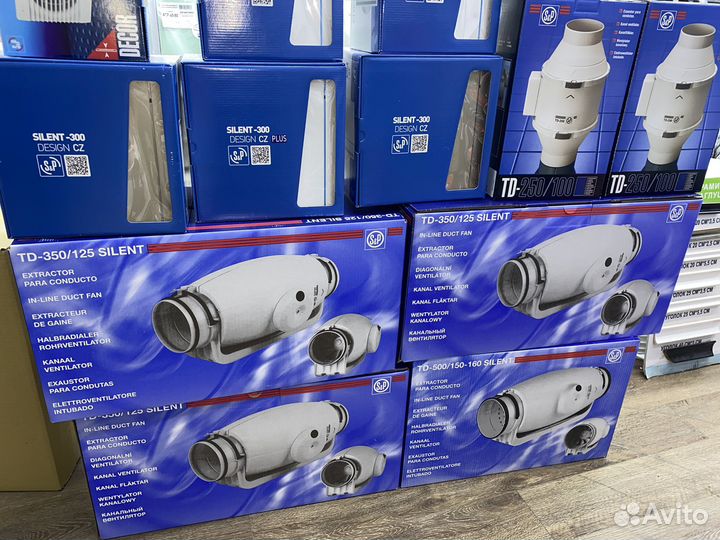 Канальный вентилятор silent S&P